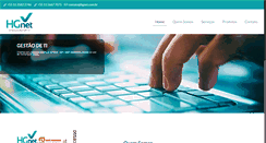 Desktop Screenshot of hgnet.com.br